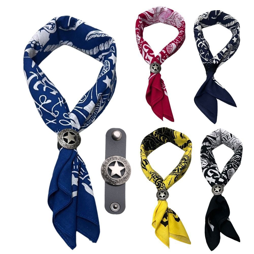 Bandana Cotton - Fashion Oversized Bandana Scarf Western Style