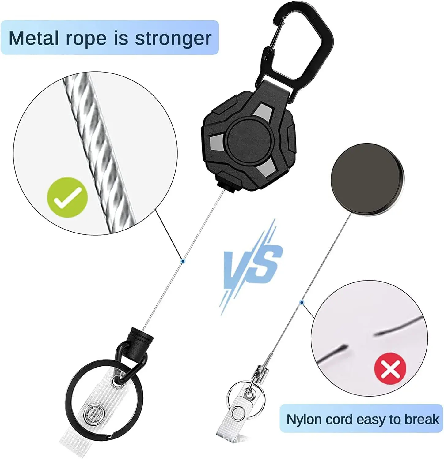 Fishing Retractable Anti-Lost  - đánh giá và giá Lanyard Badge Holder