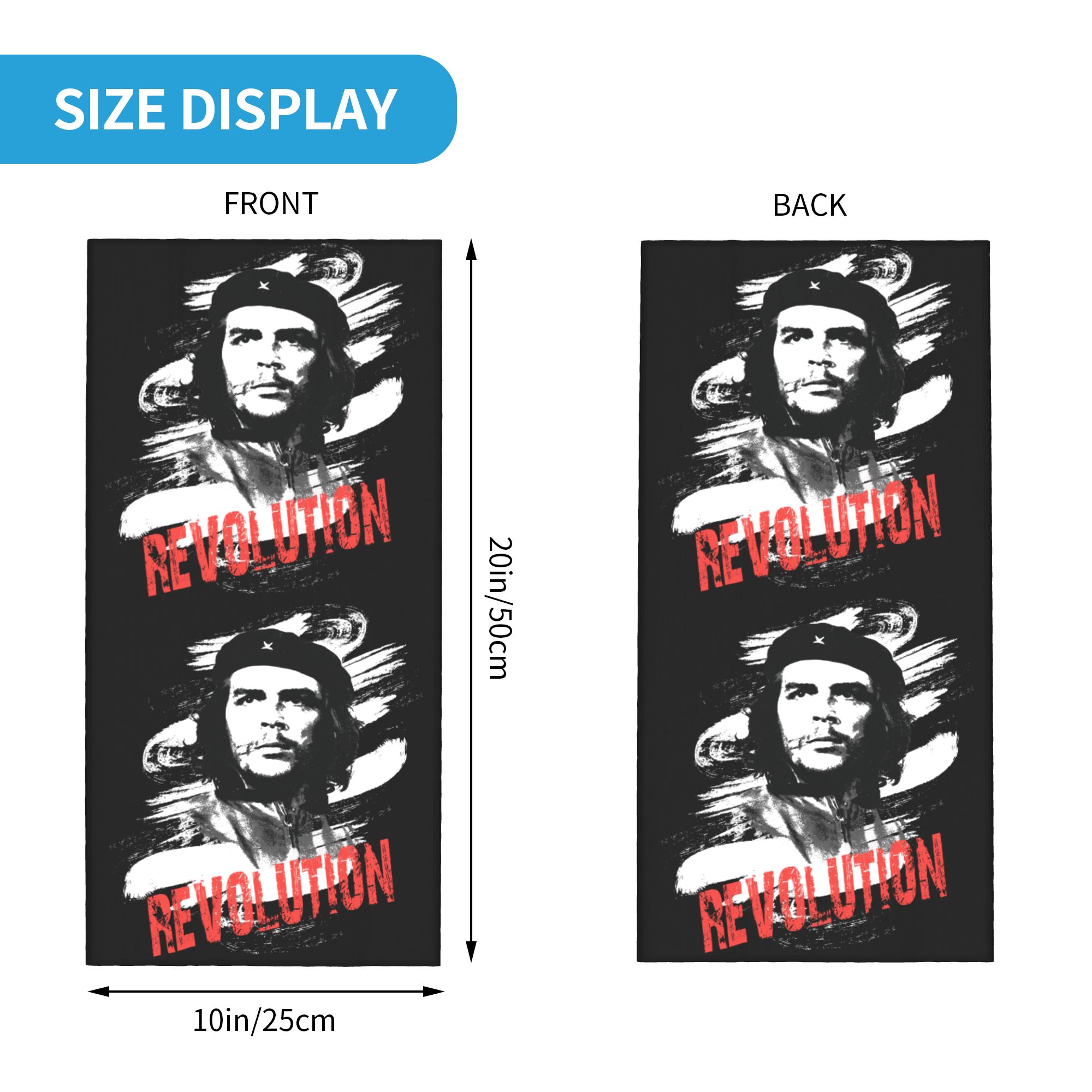 Custom Che Guevara Revolution  - đánh giá và giá Neck Warmer Tube