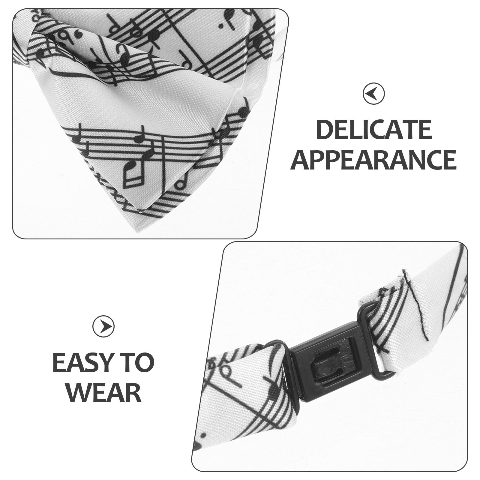 3pcs Piano Theme Bow Tie Pre-T - đánh giá và giá Bow Tie Pre Tied