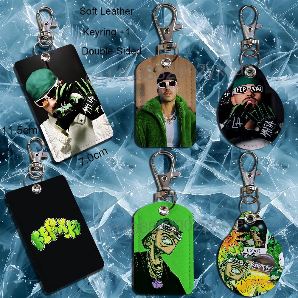 FERXXO VOL X Sagrado Feid Leat - đánh giá và giá Lanyard Badge Holder