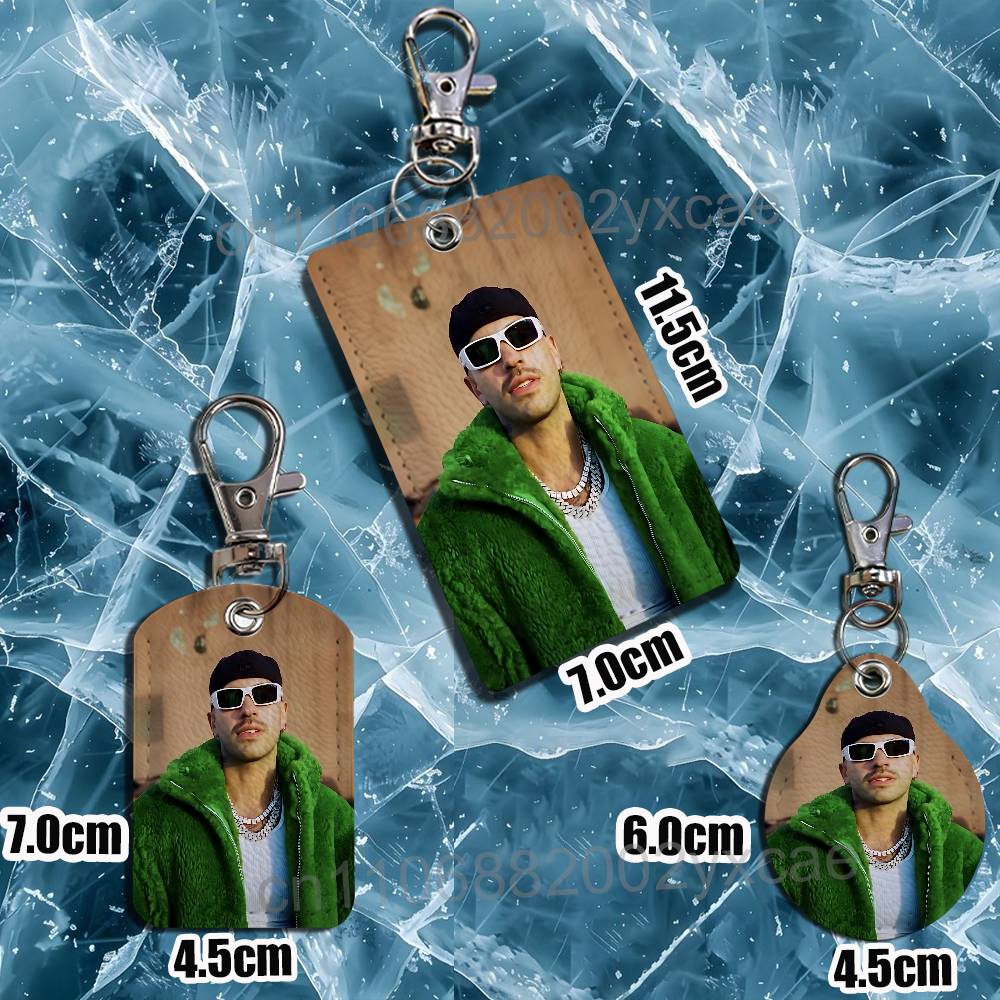 FERXXO VOL X Sagrado Feid Leat - đánh giá và giá Lanyard Badge Holder