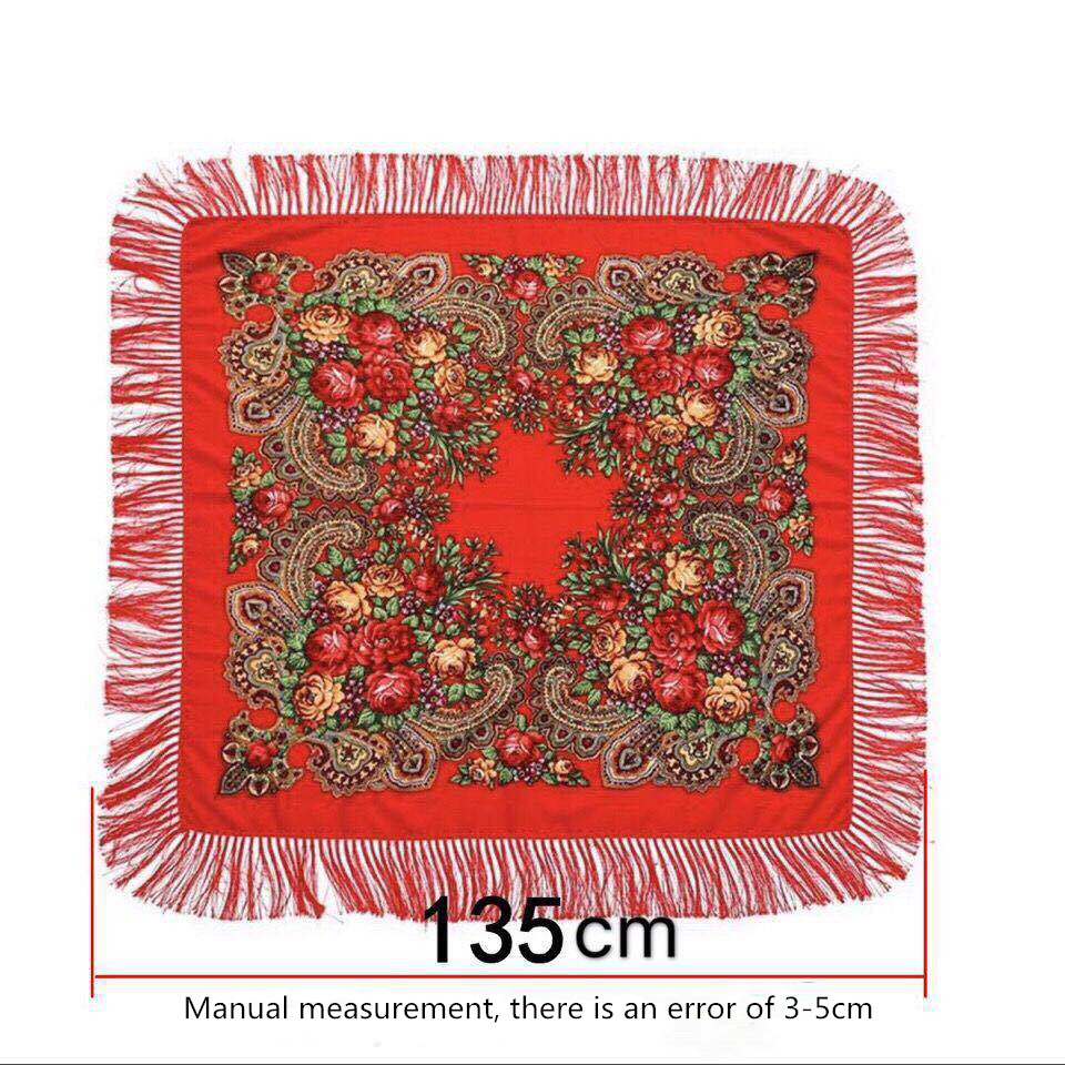 135*135Cm Nữ Kiểu Nga Vuông Lớ - đánh giá và giá Bandana Cotton