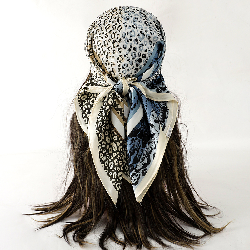 Luxury Silk Shawl Fat Cat Squa - đánh giá và giá Head Wrap Turban